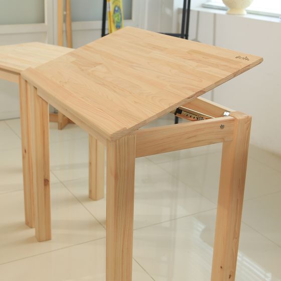 Angle adjustable desk 800 Hinokki : cypress