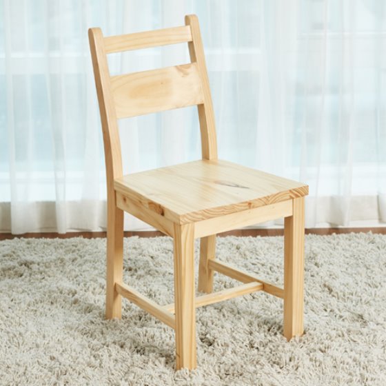 Pine wood chairs